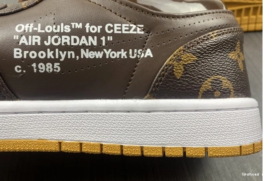 1 CASE) O-W WHITE-LouiV (WITH Top Low JORDAN AIR -LouiV 0521